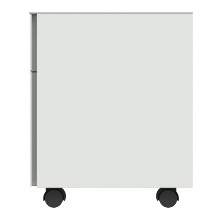 cajonera Zeta derecha blanca perfil