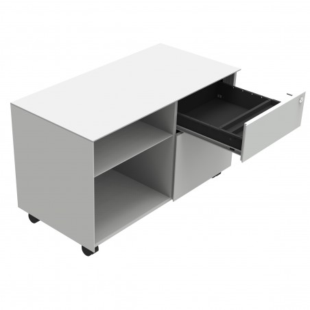 cajonera Zeta derecha blanca cajon 1