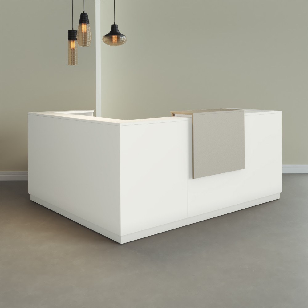 Mostrador en L Duomo | Diseño Elegante - Bikkom Mostrador en L Duomo | Diseño Elegante - Bikkom