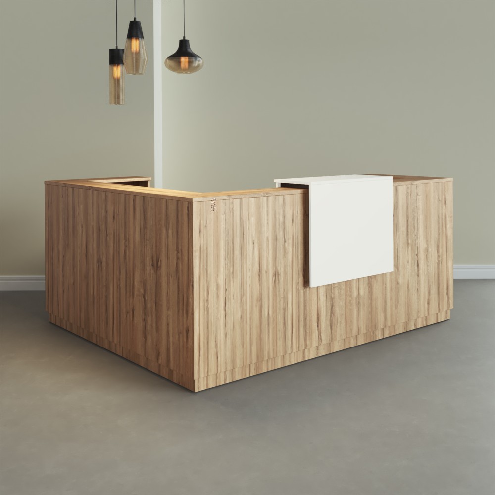 Mostrador en L Duomo | Diseño Elegante - Bikkom Mostrador en L Duomo | Diseño Elegante - Bikkom