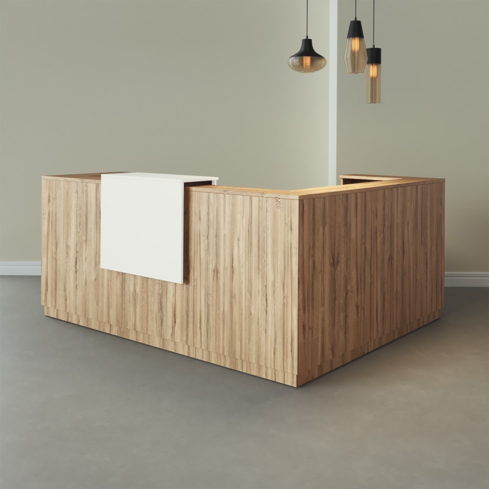 Mostrador en L Duomo | Diseño Elegante - Bikkom Mostrador en L Duomo | Diseño Elegante - Bikkom