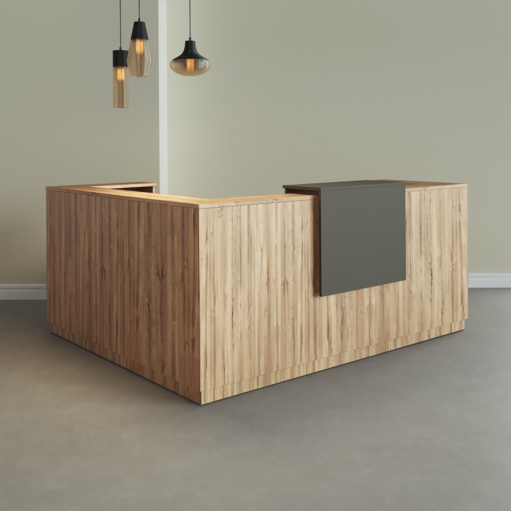 Mostrador en L Duomo | Diseño Elegante - Bikkom Mostrador en L Duomo | Diseño Elegante - Bikkom