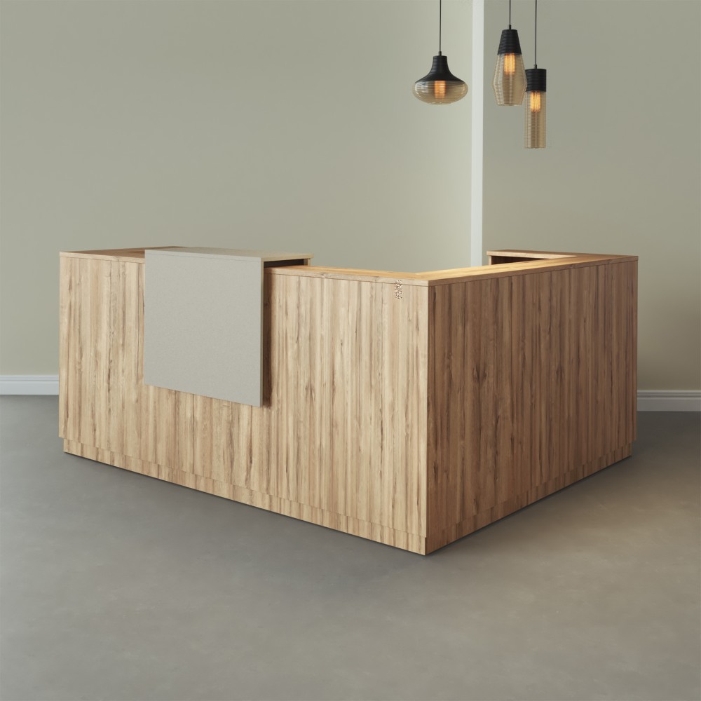 Mostrador en L Duomo | Diseño Elegante - Bikkom Mostrador en L Duomo | Diseño Elegante - Bikkom