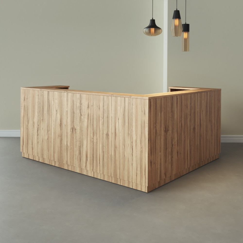 Mostrador en L Duomo | Diseño Elegante - Bikkom Mostrador en L Duomo | Diseño Elegante - Bikkom