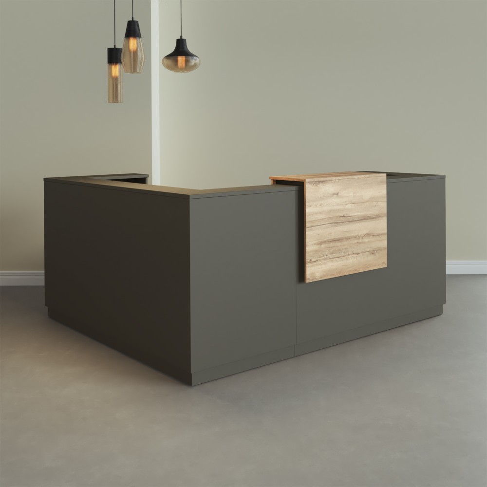 Mostrador en L Duomo | Diseño Elegante - Bikkom Mostrador en L Duomo | Diseño Elegante - Bikkom