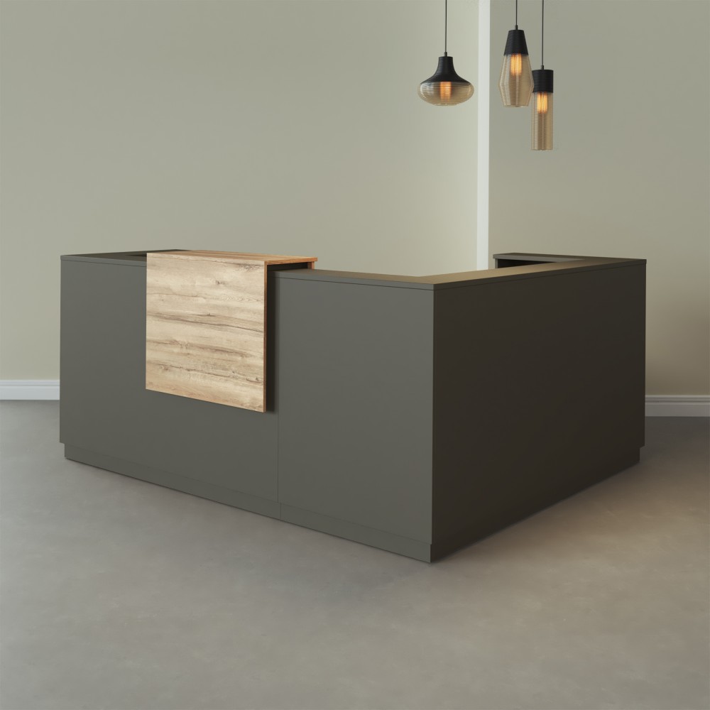 Mostrador en L Duomo | Diseño Elegante - Bikkom Mostrador en L Duomo | Diseño Elegante - Bikkom