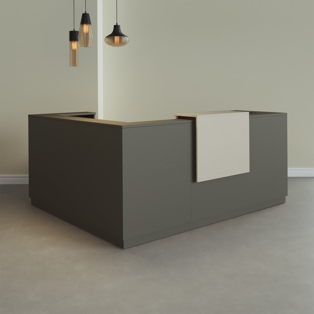 Mostrador en L Duomo | Diseño Elegante - Bikkom Mostrador en L Duomo | Diseño Elegante - Bikkom