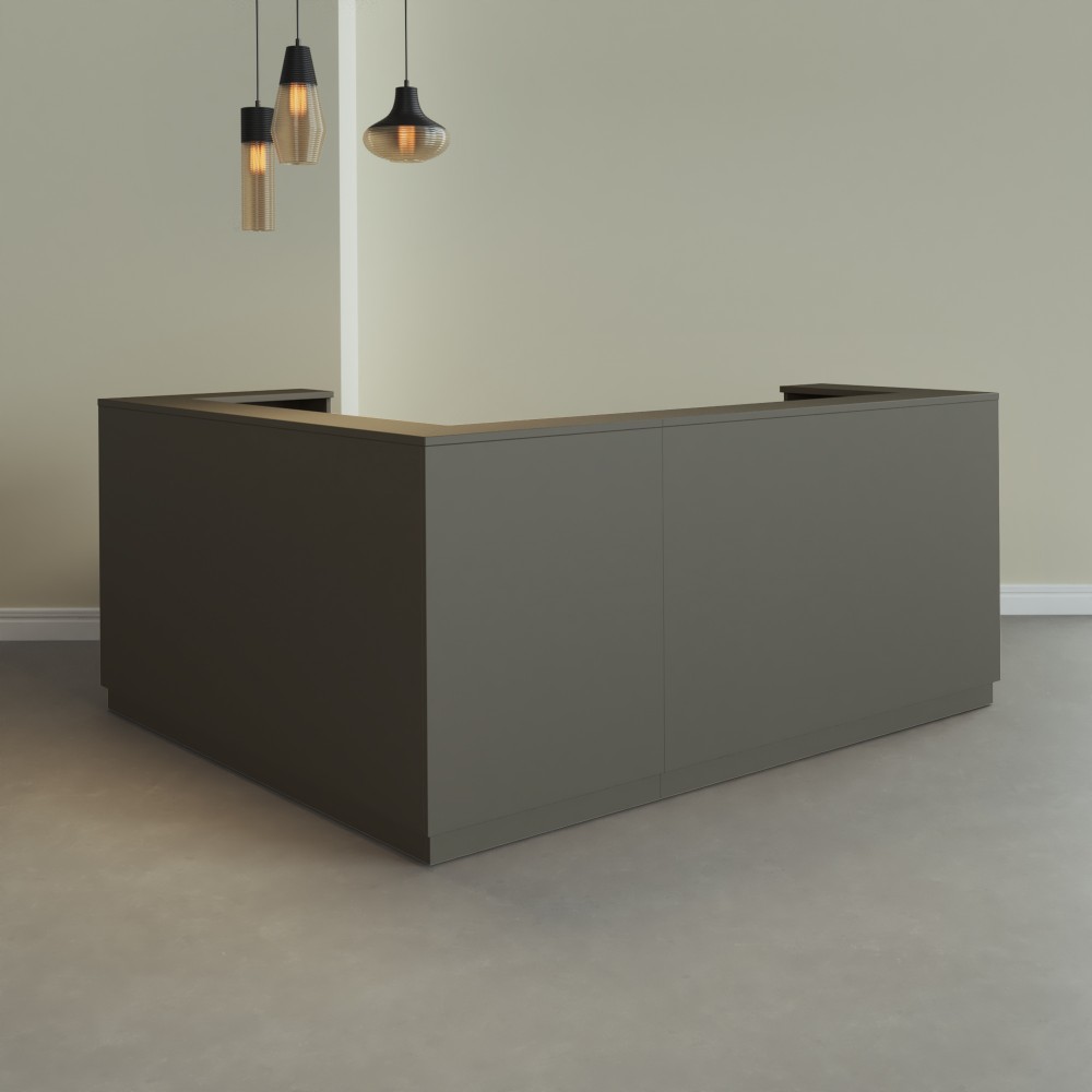 Mostrador en L Duomo | Diseño Elegante - Bikkom Mostrador en L Duomo | Diseño Elegante - Bikkom