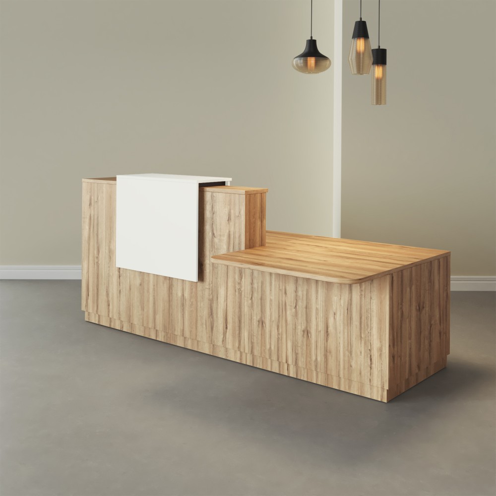 Mostrador Adaptado Duomo | Diseño Funcional para Oficinas - Bikkom