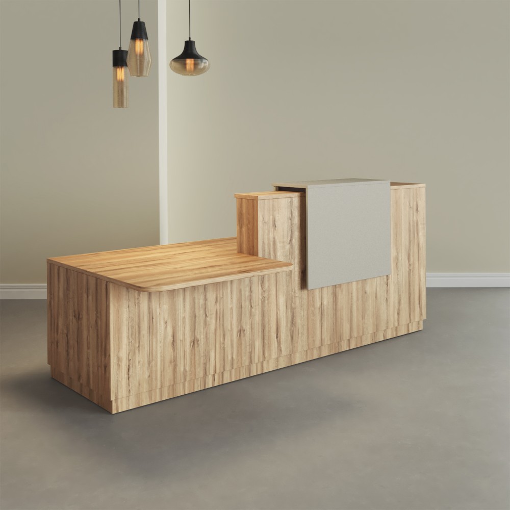 Mostrador Adaptado Duomo | Diseño Funcional para Oficinas - Bikkom