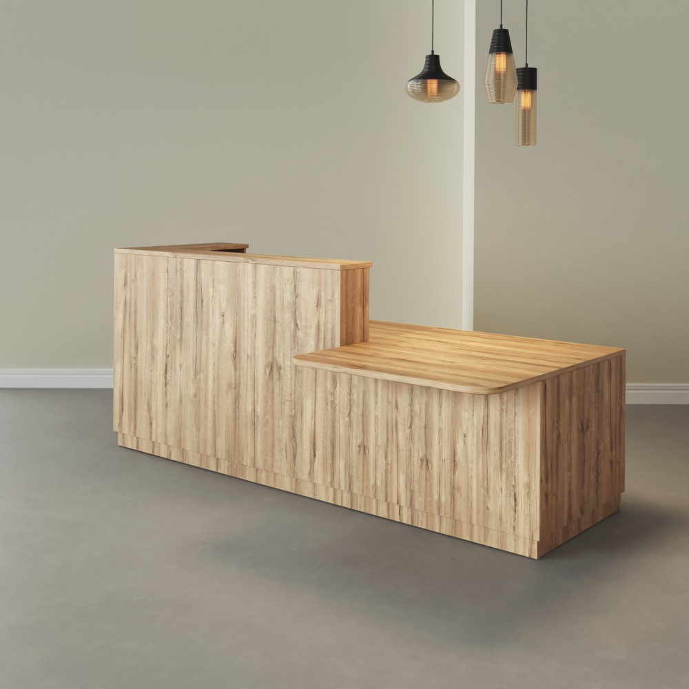 Mostrador Adaptado Duomo | Diseño Funcional para Oficinas - Bikkom