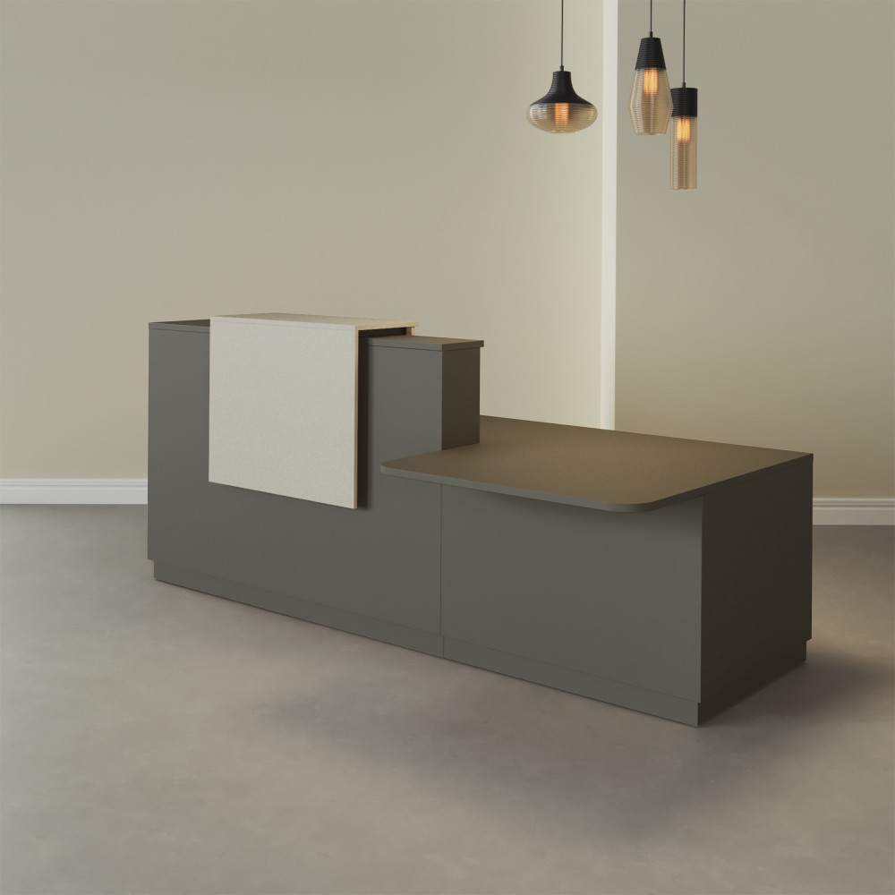 Mostrador Adaptado Duomo | Diseño Funcional para Oficinas - Bikkom