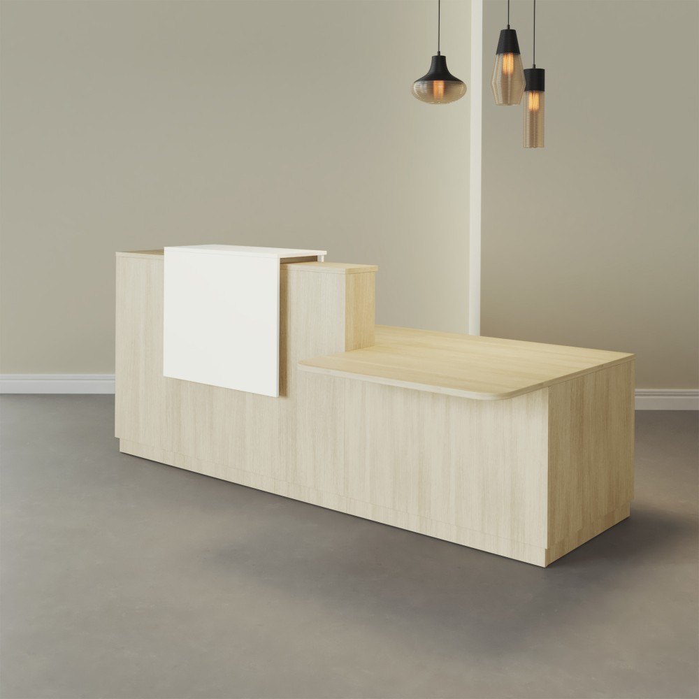 Mostrador Adaptado Duomo | Diseño Funcional para Oficinas - Bikkom