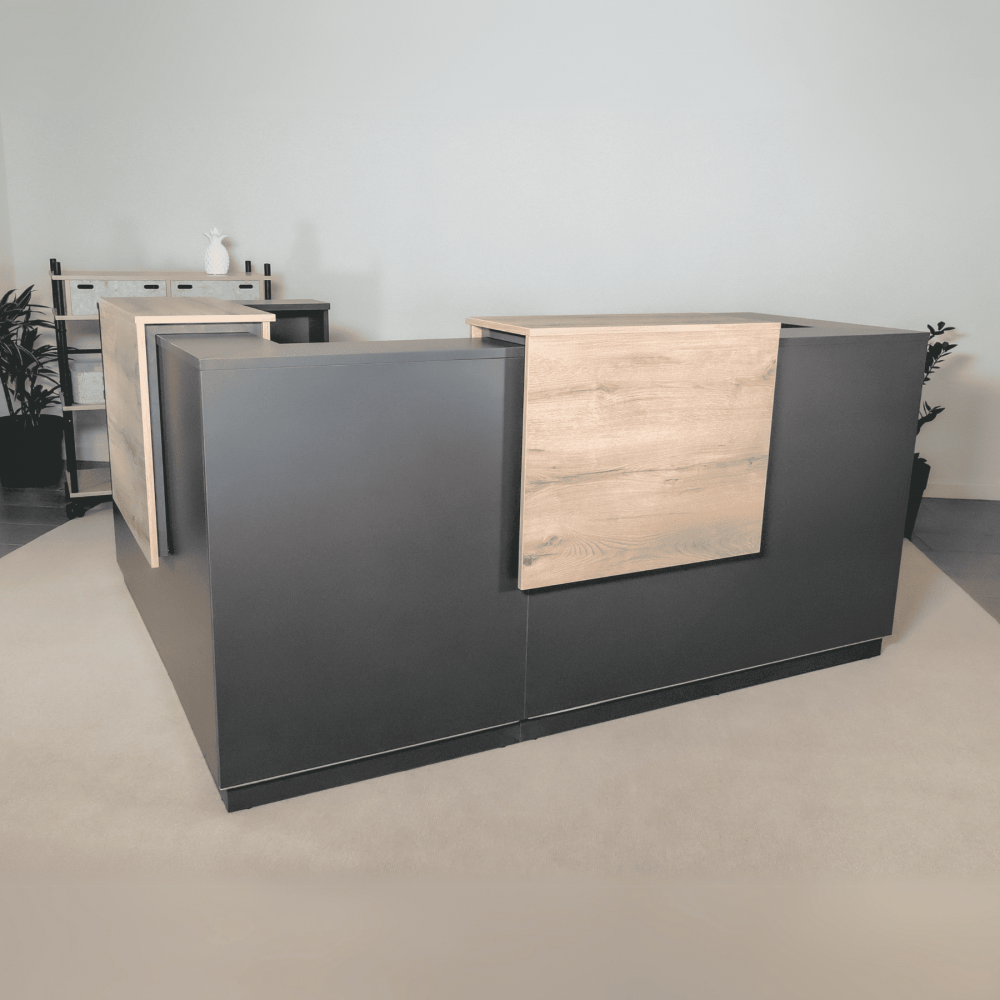 Mostrador en L Duomo | Diseño Elegante - Bikkom Mostrador en L Duomo | Diseño Elegante - Bikkom