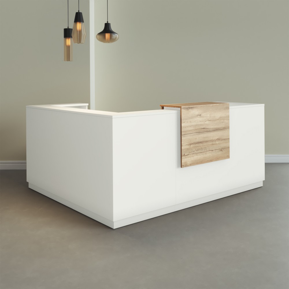 Mostrador en L Duomo | Diseño Elegante - Bikkom Mostrador en L Duomo | Diseño Elegante - Bikkom