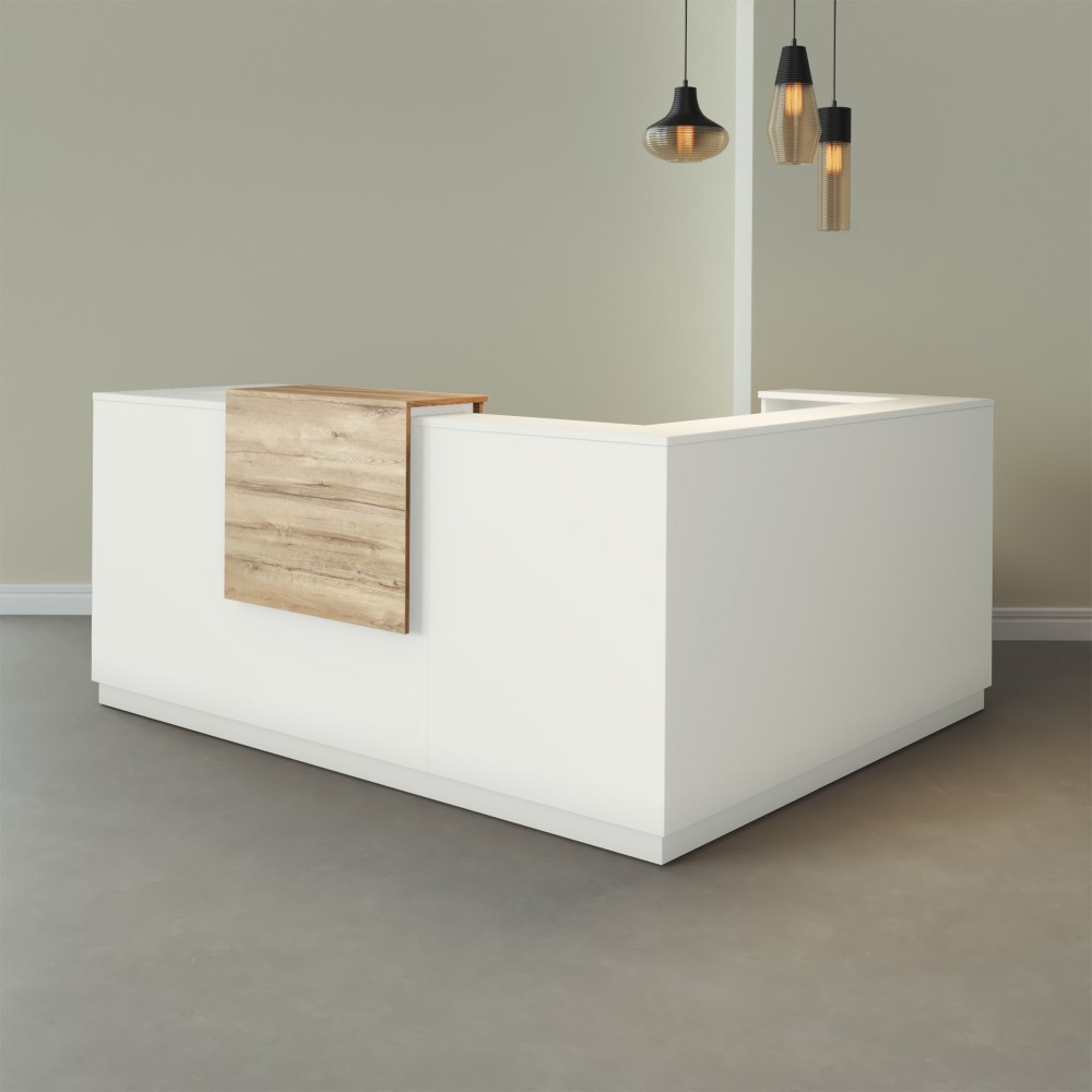 Mostrador en L Duomo | Diseño Elegante - Bikkom Mostrador en L Duomo | Diseño Elegante - Bikkom