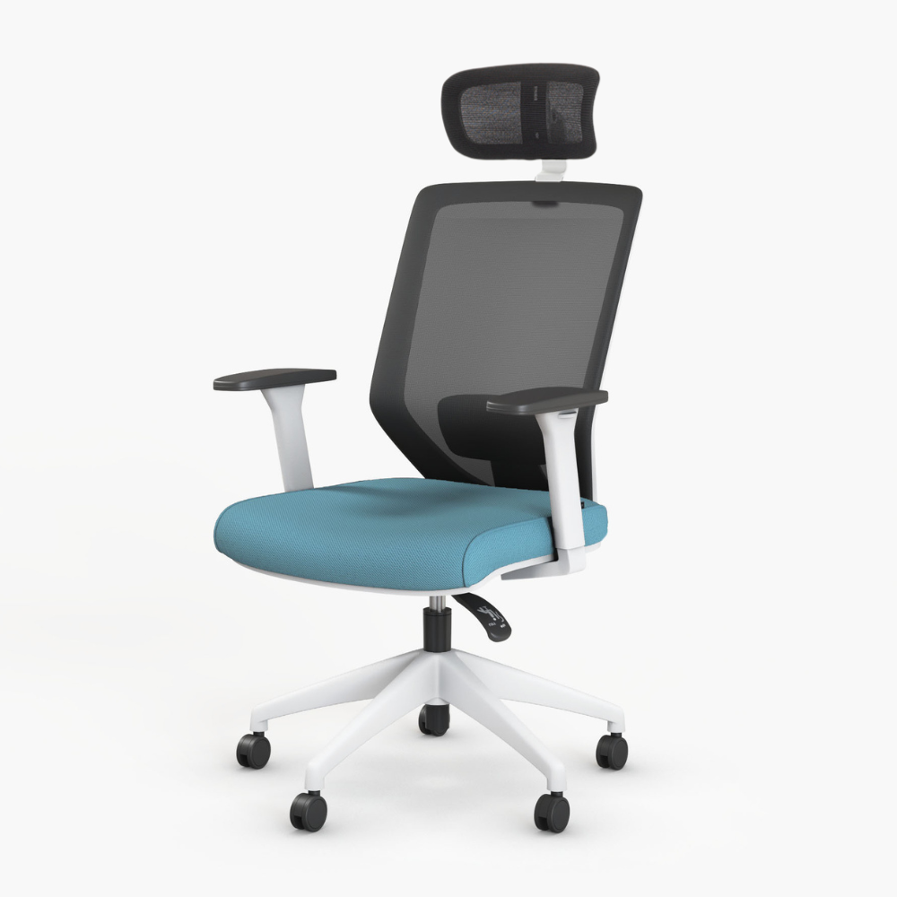 Silla de dirección Vita White Plus - Bikkom Silla de dirección Vita White Plus - Bikkom