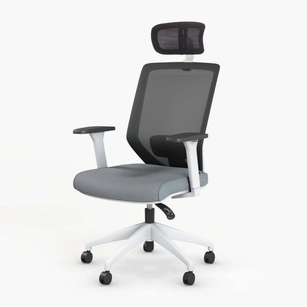 Silla de dirección Vita White Plus - Bikkom Silla de dirección Vita White Plus - Bikkom