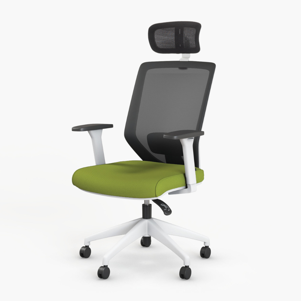 Silla de dirección Vita White Plus - Bikkom Silla de dirección Vita White Plus - Bikkom