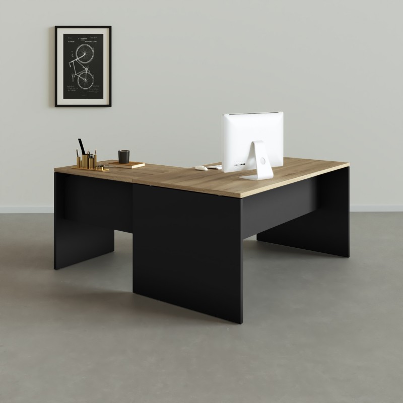 Mesa de oficina en L Tarnos - Bikkom
