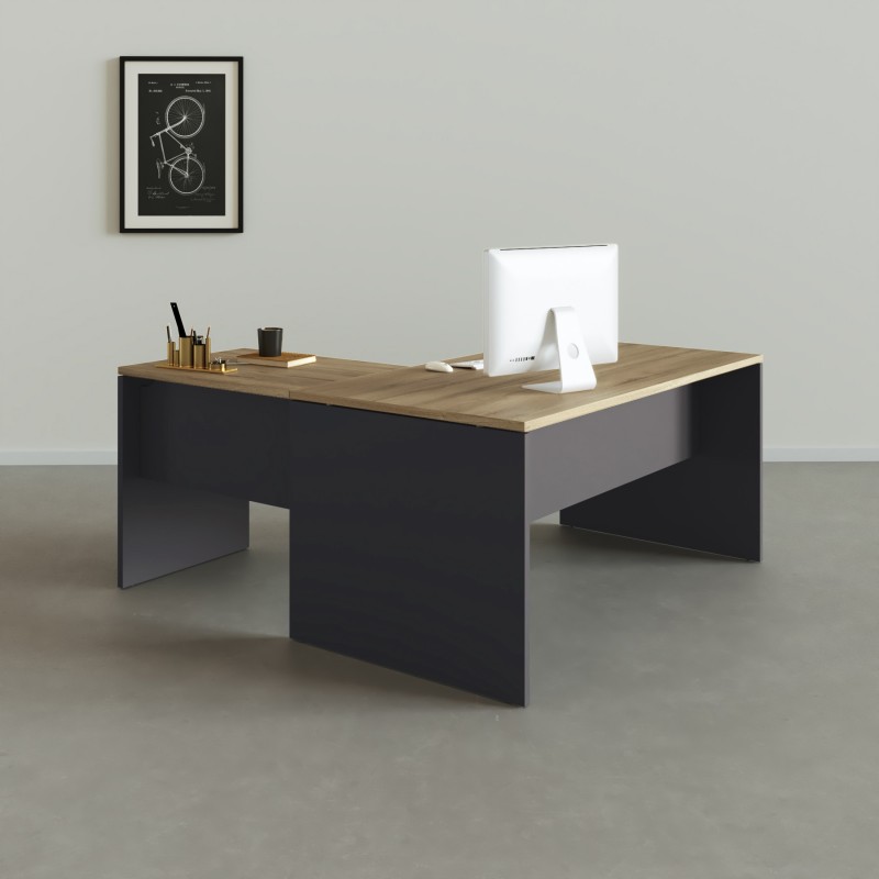 Mesa de oficina en L Tarnos - Bikkom