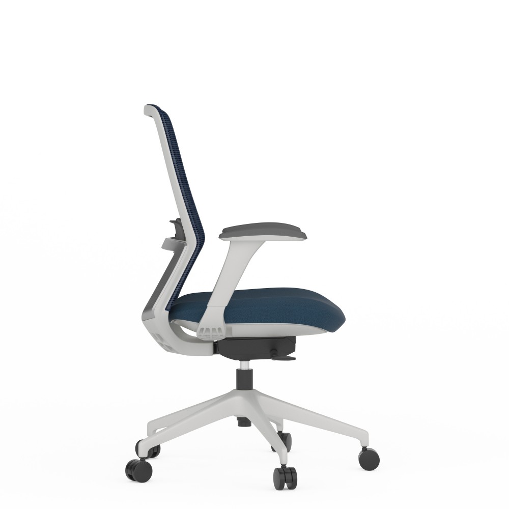 Silla ergonómica Emma Grey Azul