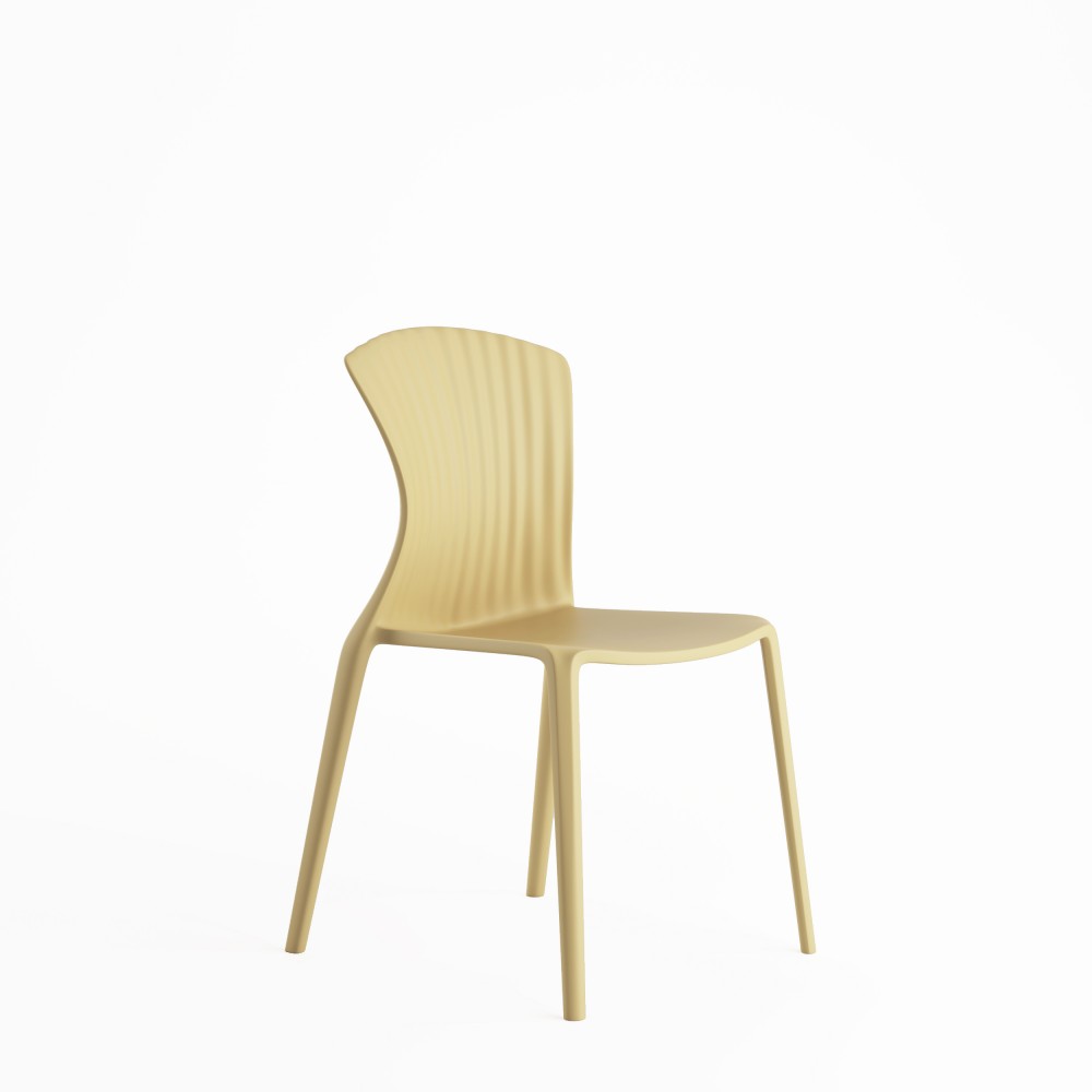 Silla Lina color amarillo