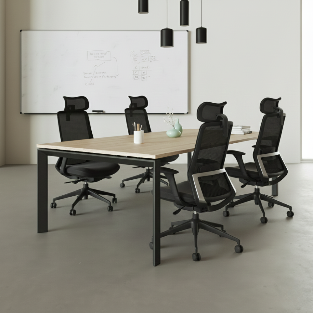Silla de oficina con soporte lumbar