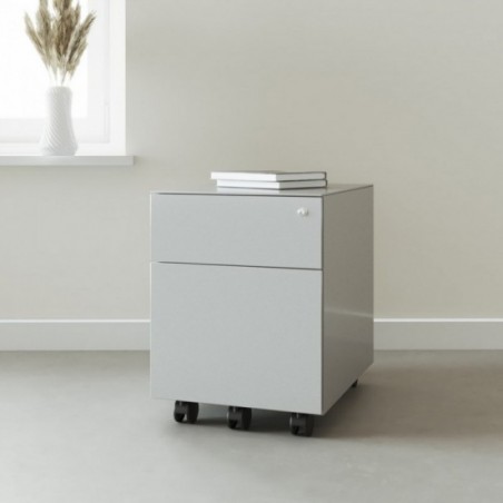 Archivador de oficina Milos plata