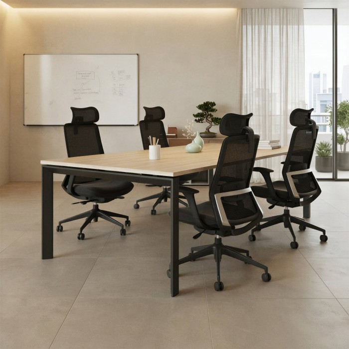 Silla de oficina con soporte lumbar