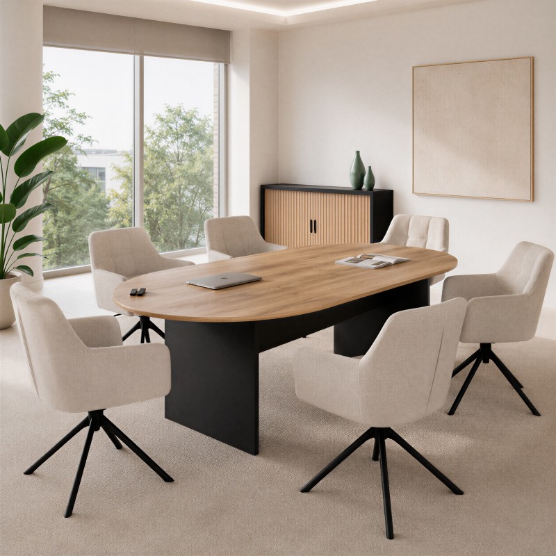 Oficina con mesa Alfa Reuniones