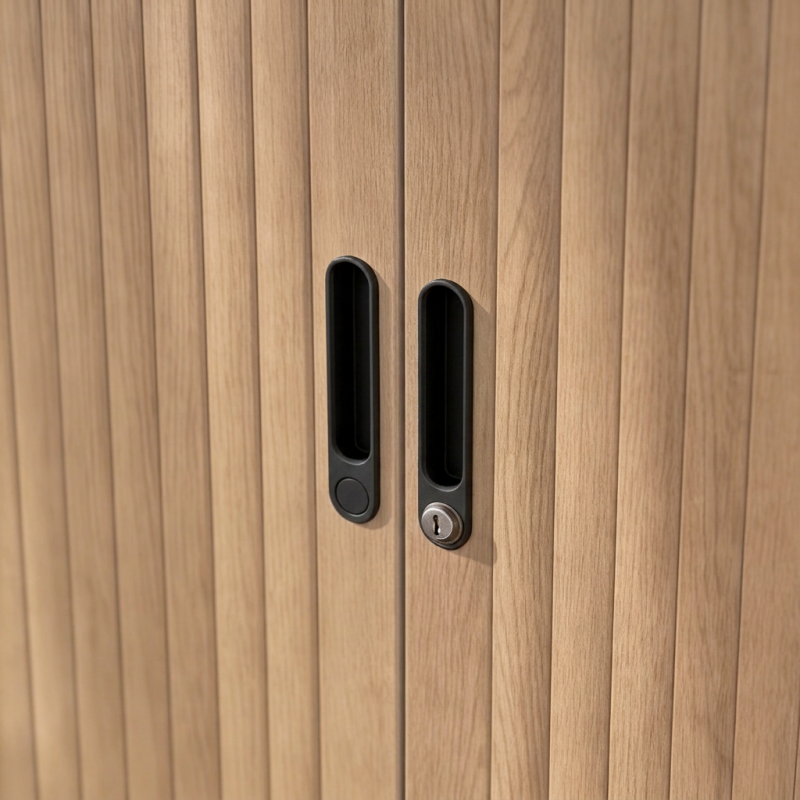 Puertas Eris Alto Negro Castaño