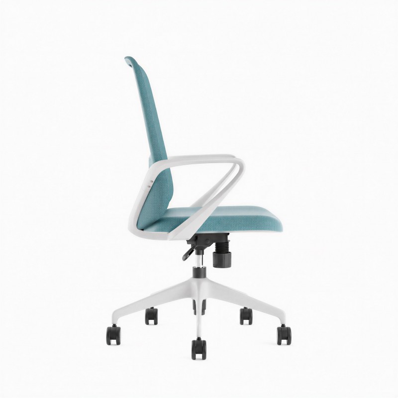 Silla de oficina Agata Light Grey - Bikkom