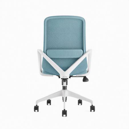 Silla Azul Agata vista trasera