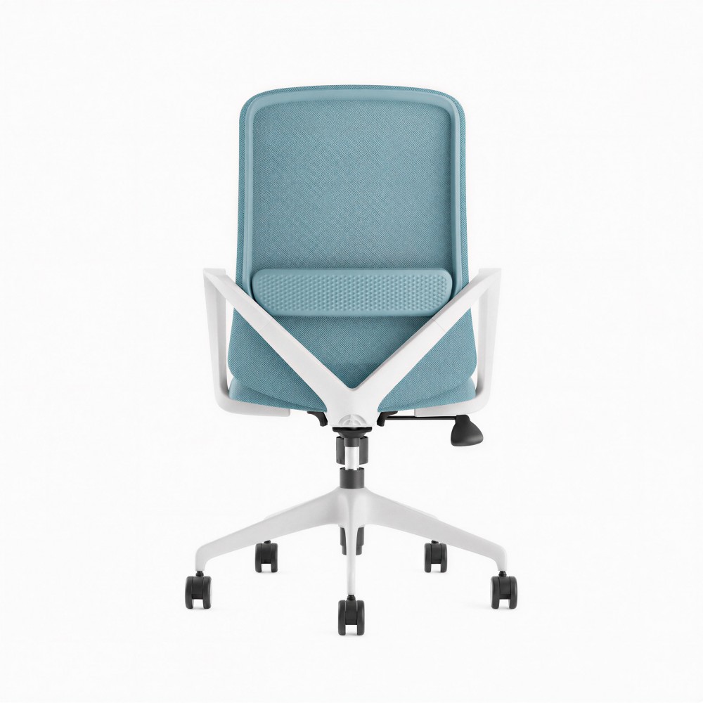 Silla Azul Agata vista trasera