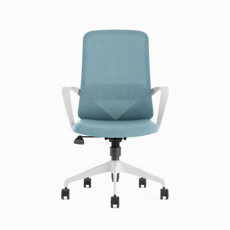Silla de oficina Agata Light Grey - Bikkom