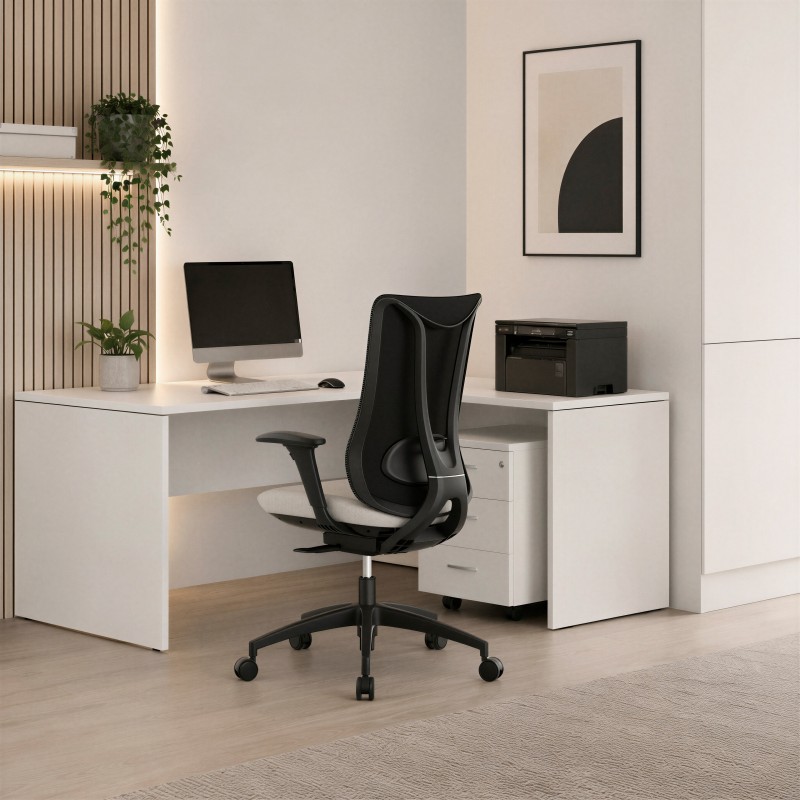 Mesa de oficina en L Tarnos - Bikkom