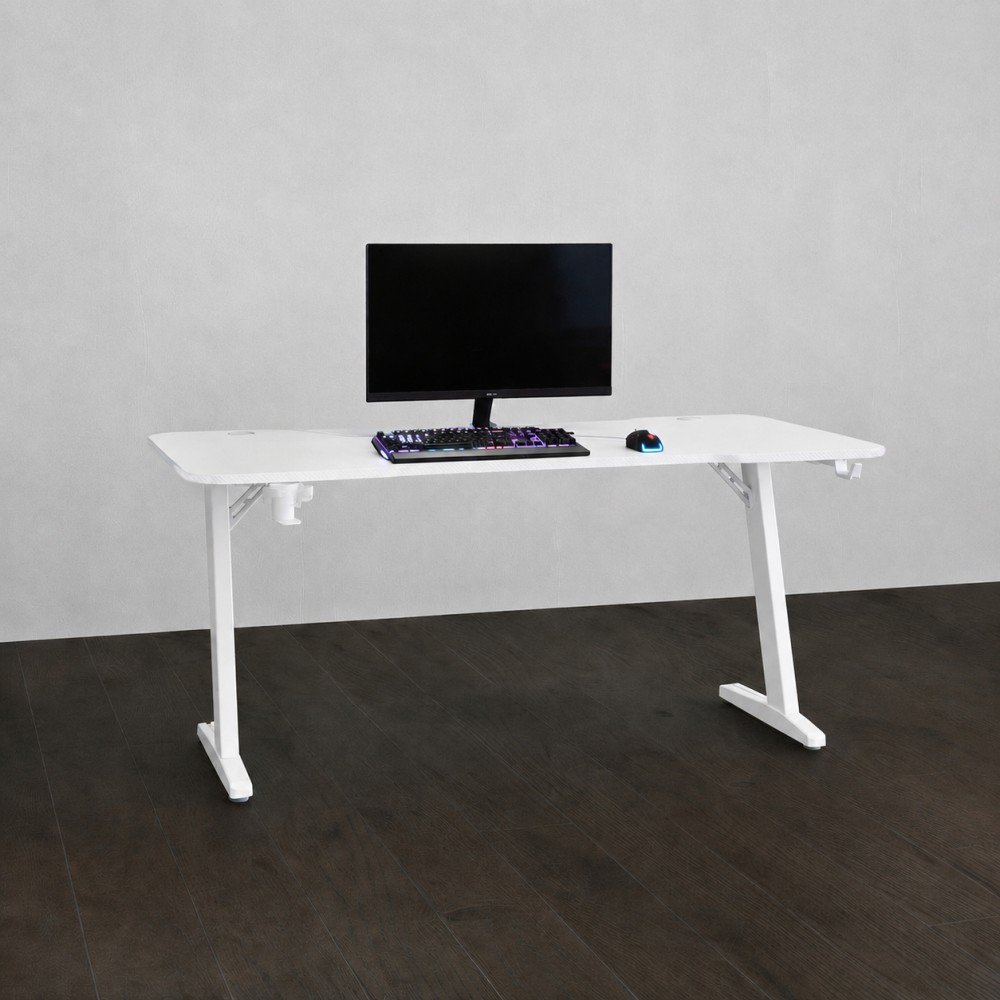 Mesa gaming blanca Nexa Z