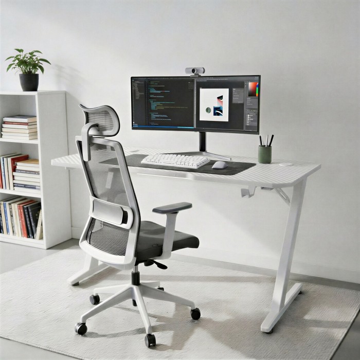 Setup gaming blanco Nexa Z