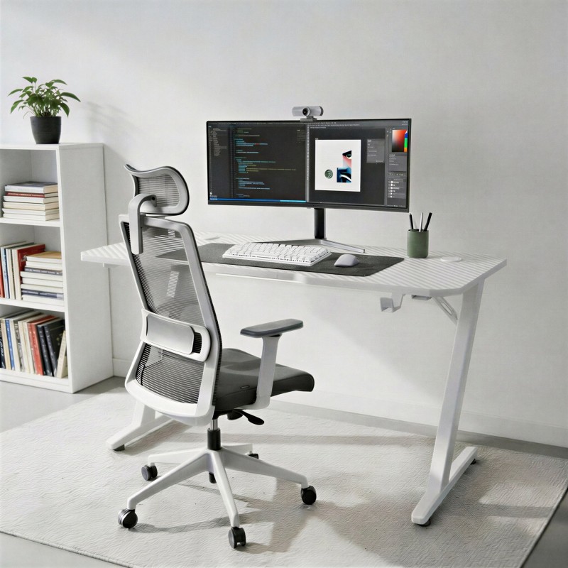 Setup gaming blanco Nexa Z