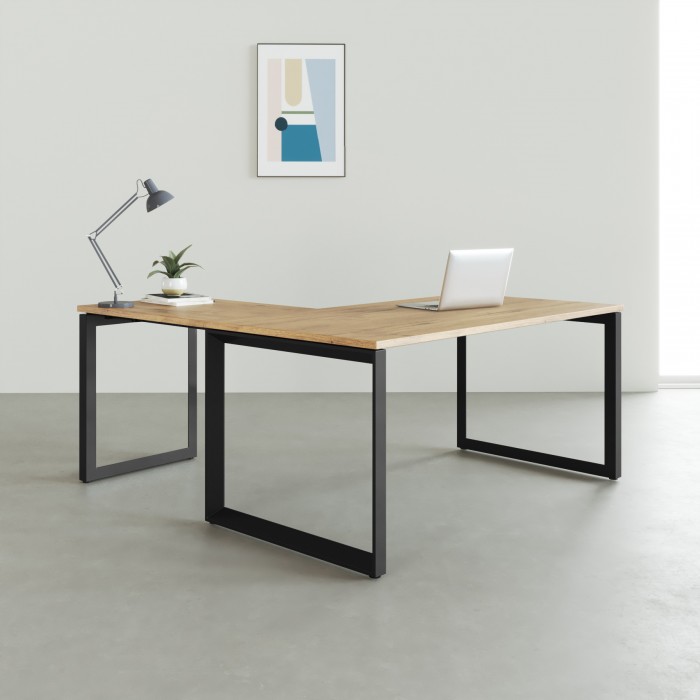 Mesa de escritorio en L Regina - Bikkom
