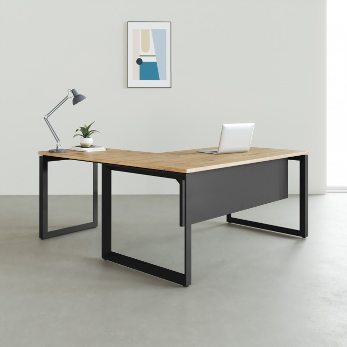 Mesa de escritorio en L Regina - Bikkom