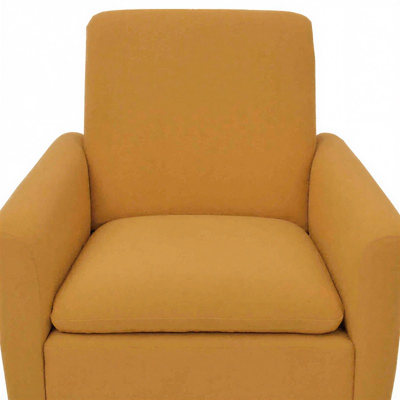 Sofá de oficina Lea amarillo cojín