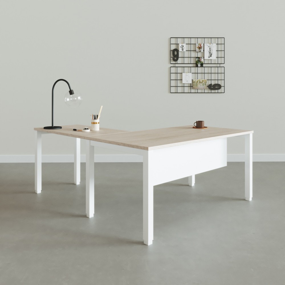 Mesa escritorio Modus con ala - Bikkom Mesa escritorio Modus con ala - Bikkom