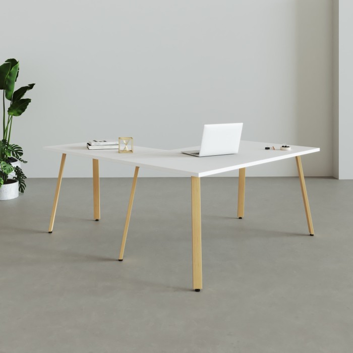Mesa con ala Genius Wood - Bikkom