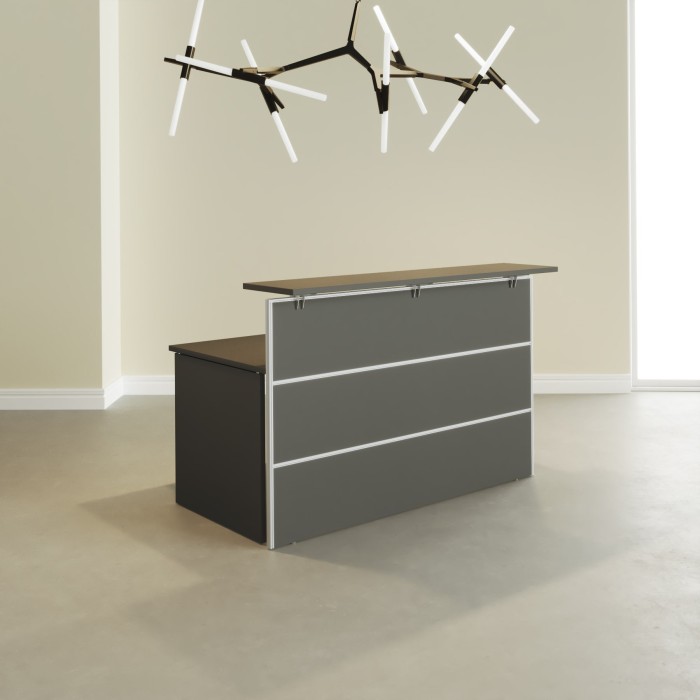 Mostrador de recepción modular Dolce grafito