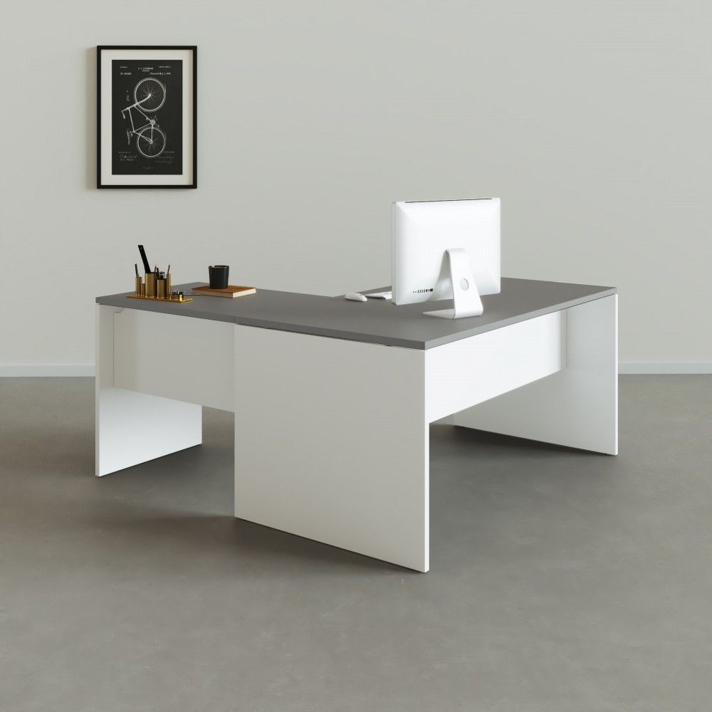 Mesa de oficina en L Tarnos - Bikkom Mesa de oficina en L Tarnos - Bikkom