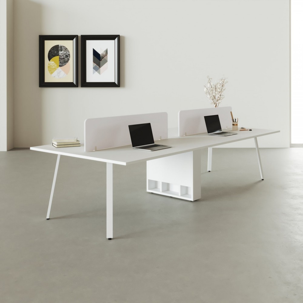 Mesa Bench Genius White