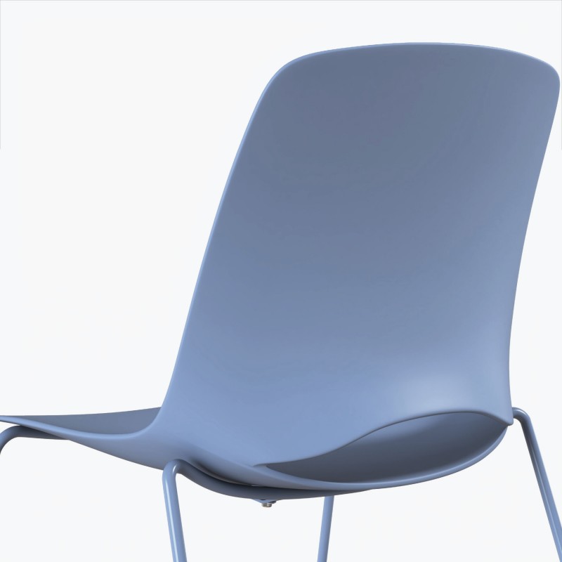 Silla confidente Lua Patín - Bikkom