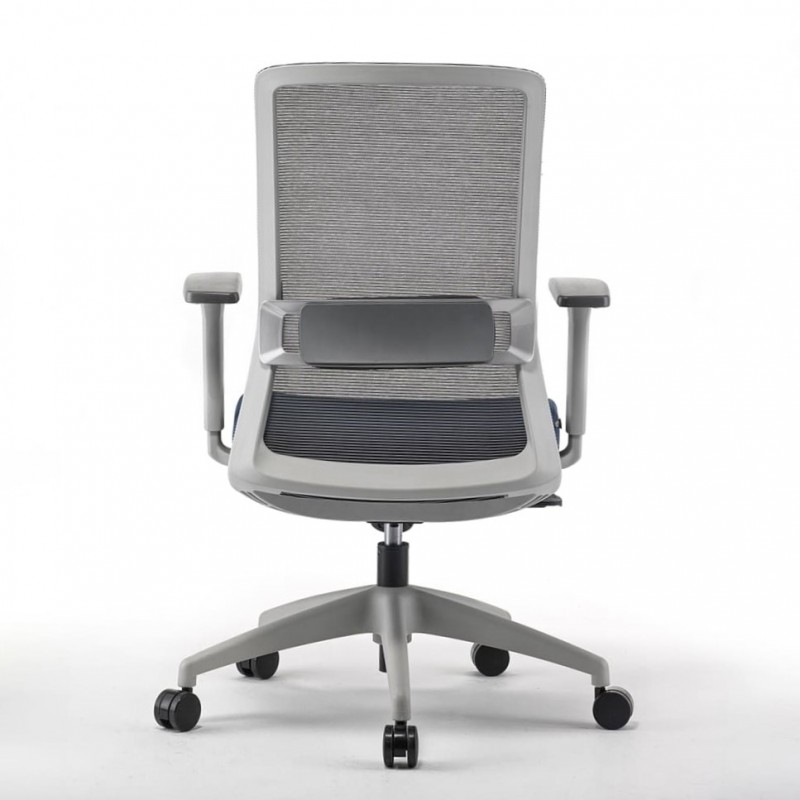 Silla de oficina Becca Grey - Bikkom